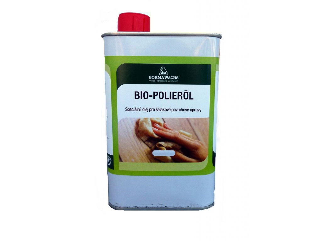 Borma wachs bio polierol speciální olej pro dolešťování šelaků 0,5l