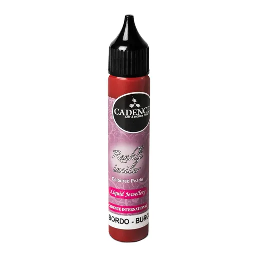 Tekuté perly, 25 ml - bordó