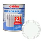 273 samozakladujici bila barva na topeni polomatna wilckens 2v1 heizkoerperlack seidenmatt 375 ml