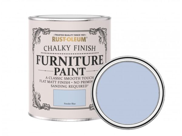 717 15 rust oleum chalky finish furniture paint powder blue