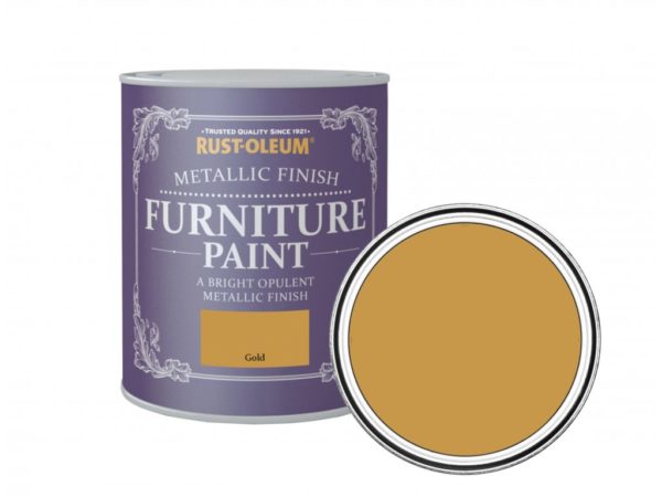 861 rust oleum metallic finish furniture paint gold