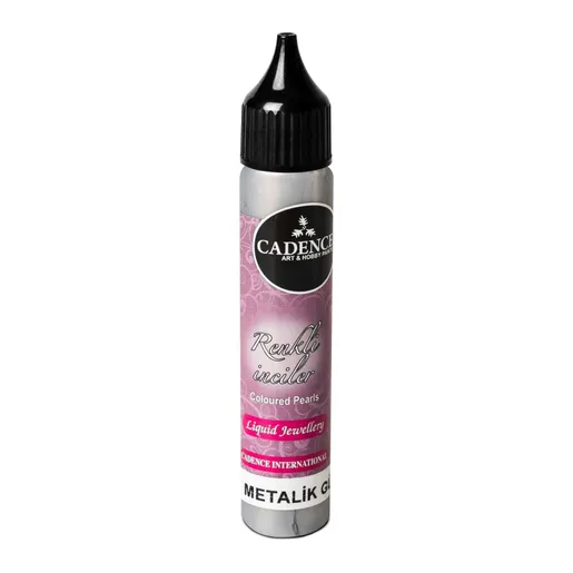 Tekuté perly, 25 ml - stříbrná