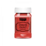 dekor paint soft 100 ml cervena