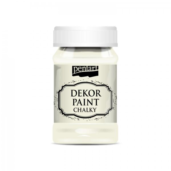 dekor paint soft 100 ml kremova biela