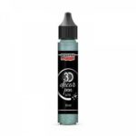 dekoracne 3d pero 30 ml glitrova tyrkysova