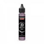 dekoracne 3d pero 30 ml medena