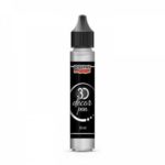 dekoracne 3d pero 30 ml strieborna