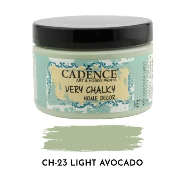 kridova barva cadance very chalky light avocado