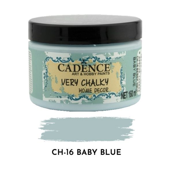 kridova barva cadence very chalky 150 ml baby blue modra baby