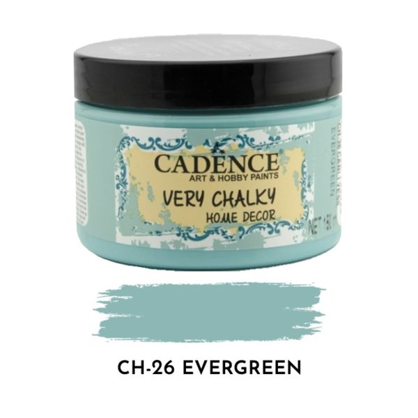 kridova barva cadence very chalky 150 ml evergreen zelena evergreen