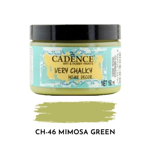 kridova barva cadence very chalky 150 ml minosa zelena mimoza
