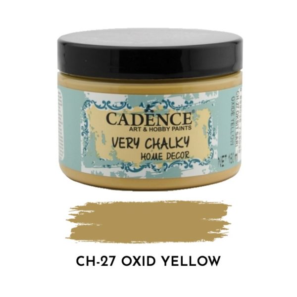 kridova barva cadence very chalky 150 ml oxid yellow horcicova