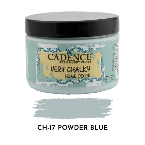 kridova barva cadence very chalky 150 ml powder blue svetle modra pudrova