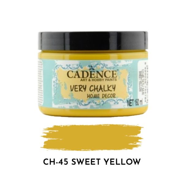 kridova barva cadence very chalky 150 ml sweet yellow syte zluta
