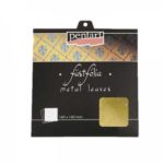 metalicke platky 14 x 14 cm 5 ks zlate