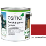 osmo selska barva 2311 karminove cervena