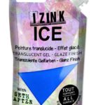 polopruhledna barva izink ice 80 ml azurova modra