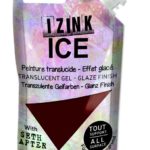 polopruhledna barva izink ice 80 ml coffee hneda