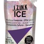 polopruhledna barva izink ice 80 ml violet cassis fialova