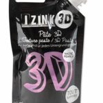 reliefni pasta 3d izink 80 ml amethyst perletova fialova