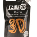 reliefni pasta 3d izink 80 ml safran oranzova