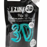 reliefni pasta 3d izink 80 ml topaz perletova tyrkysova