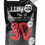 reliefni pasta 3d izink 80 ml tulip perletova cervena