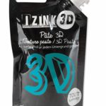 reliefni pasta 3d izink 80 ml turquiose tyrkysova