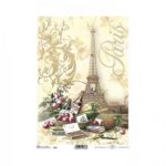 ryzovy papier na decoupage a4 piknik pariz