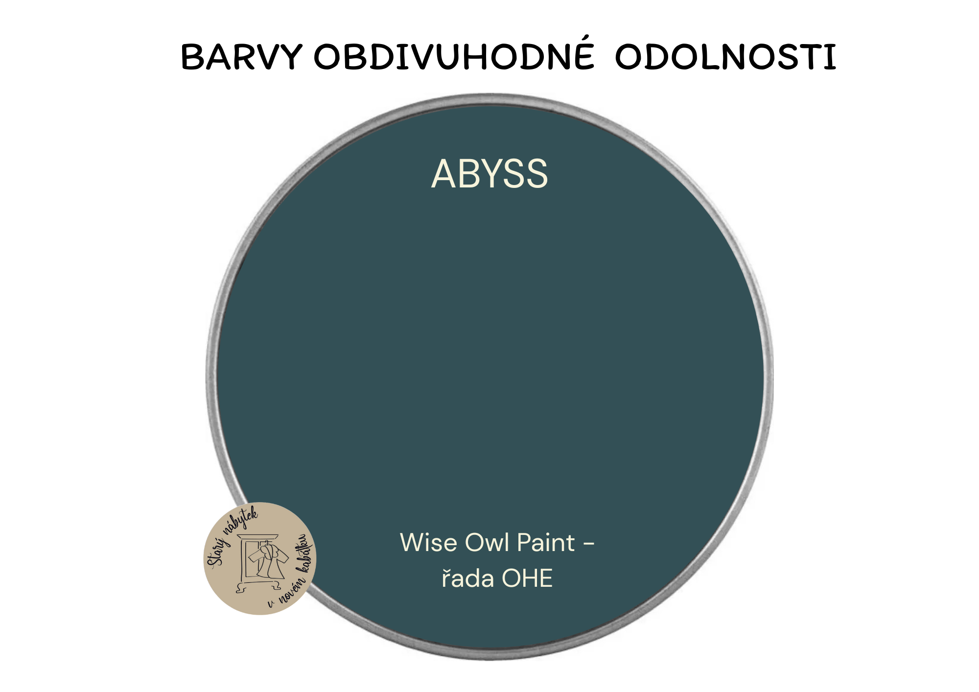 ABYSS One Hour Enamel - Wise Owl Paint - barvy pro kuchyně, dveře, obložení