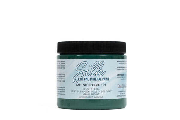 silk all in one mineral paint midnight green silk paint 2