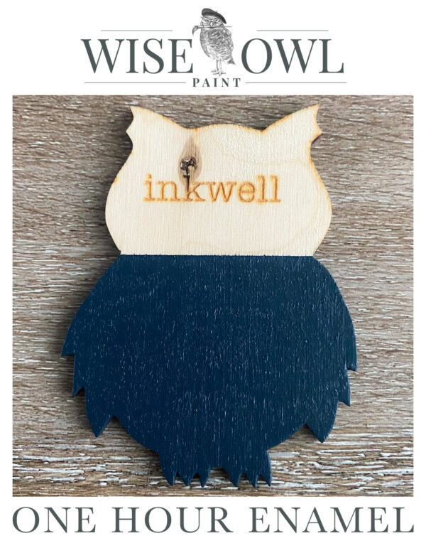 wise owl inkwell