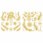 863272 Namaste GOLD FOIL