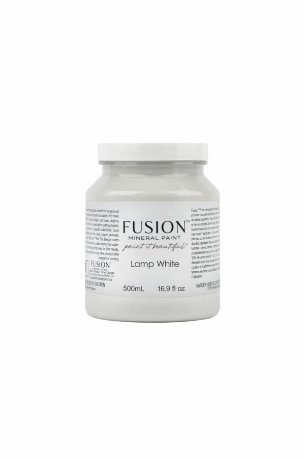 fusion mineral paint lampwhite pint