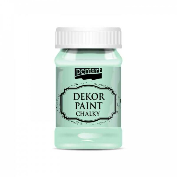 dekor paint soft 100 ml matovozelena
