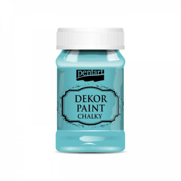 dekor paint soft 100 ml tyrkysova modra