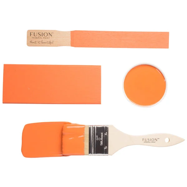 fusion mineral paint fusion tuscan orange 500ml 1