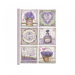 Stamperis ryzovy papir DFSA4366 levandule 2