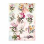 ryzovy papir a4 ruze ze zahrady 36