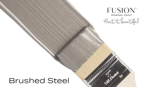 fusion mineral paint fusion brushed steel 37 ml 2
