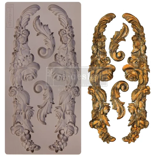 redesign with prima redesign mould delicate floral