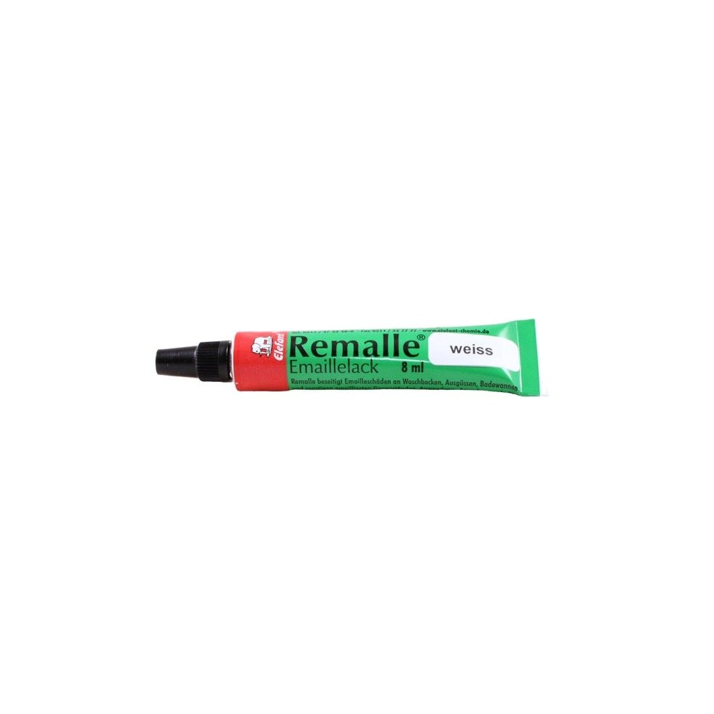 REMALLE opravný smalt, 8 ml, bílá