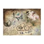 ryzovy papir a4 vintage kolo R639