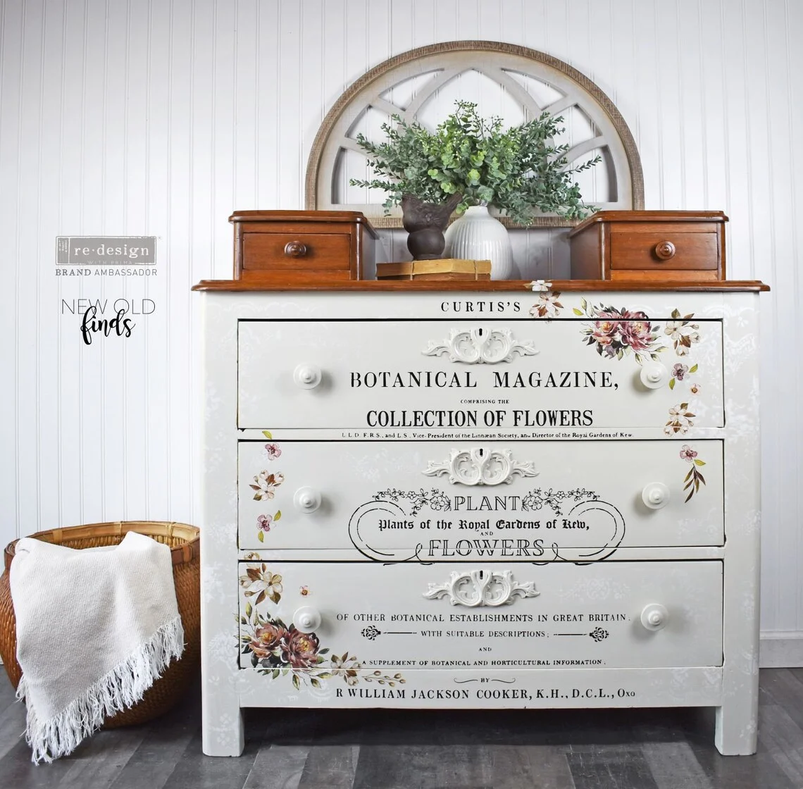 Transfer na nábytek ReDesign with Prima - Botanical Magazine - Obrázek 2