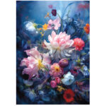 A1 Decoupage Fiber Enchanted Garden vnovenkabatku 1