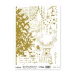 5703 sd 001g transferova folie propisot 30 x 42 cm zlata v novem kabatku