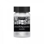 metalicka krakelovacia pasta 100 ml stribrna