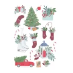 old red barn old red barn decor transfer a5 christmas deco vnovemkabatku