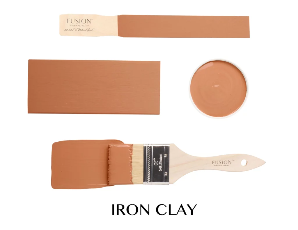 fusion mineral paint new fusion iron clay 500ml 1