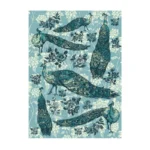 M282 ryzovy papir a3 modri pavi vnovemkabatku